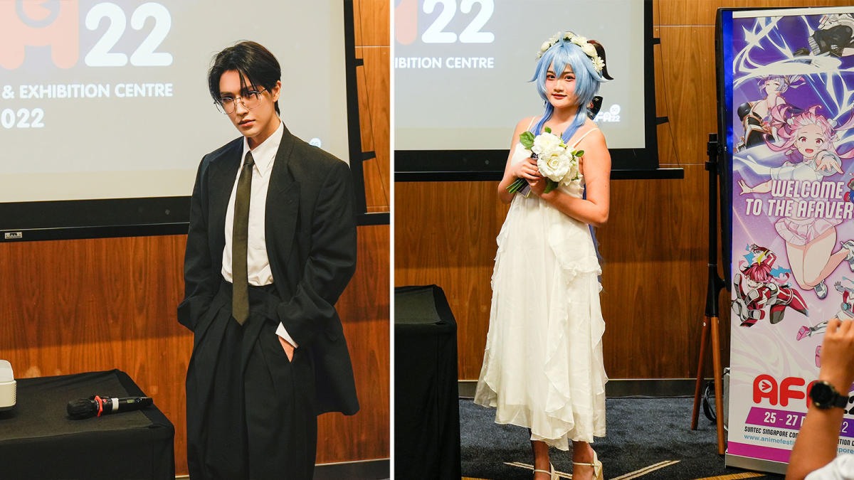 Which cosplayers will be at Anime Festival Asia 2022 in Singapore