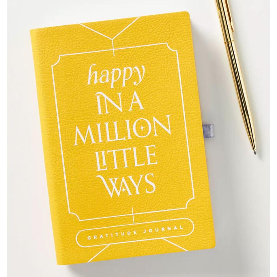 Happy In a Million Little Ways Gratitude Journal from Anthropologie