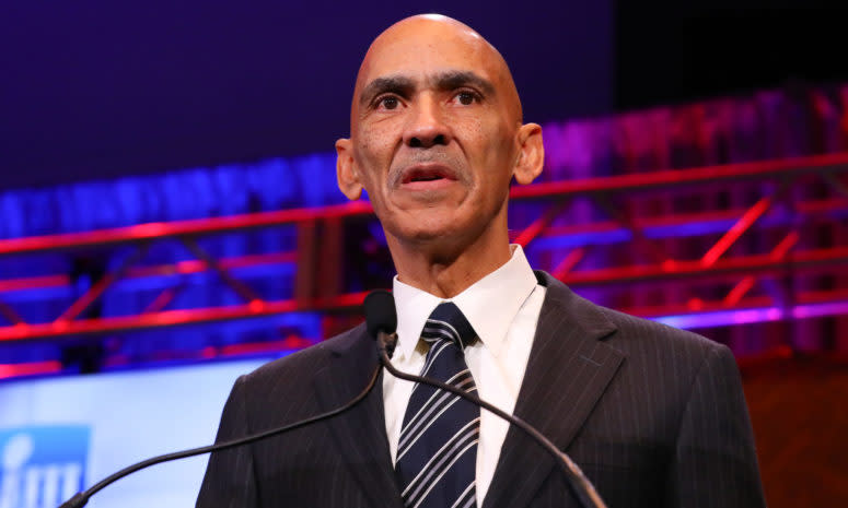 Former NFL coach Tony Dungy