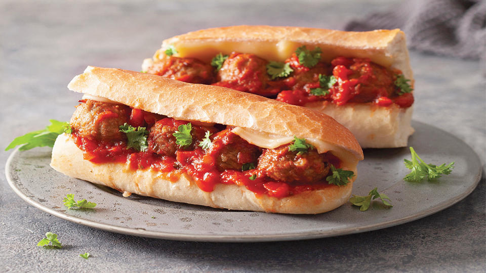 Chef Curtis Stone’s Meatball Sandwiches