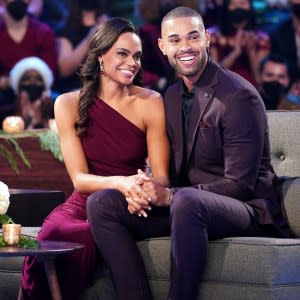 Bachelorette Michelle Young and Nayte Olukoya’s Relationship Timeline: 1st Impression Rose, Engagement and More