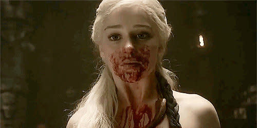 For all of us die-hard "Game Of Thrones" fans, this Sunday is a sad one. The season four finale is upon us,<a href="http://www.huffingtonpost.com/2014/06/10/game-of-thrones-finale_n_5479391.html" target="_blank"> and while it's rumored to be the best yet</a>, Sundays without GoT are no Sundays at all.  While the men of GoT are badass in their own right, from Jon Snow's daring adventures beyond the wall to Tyrion Lannister's perpetual wit (seriously, if Tyrion dies I will riot), it's the ladies who kick some serious ass -- and they don't even need a sword to do it. And although not all of the female characters are beloved (Cersei Lannister better get the "Red Wedding" treatment pronto), there's no denying that they're all impressively fierce.  In honor of these killer female characters, we've put together a list of 12 times the ladies of "Game Of Thrones" were way fiercer than the men over the past four seasons: