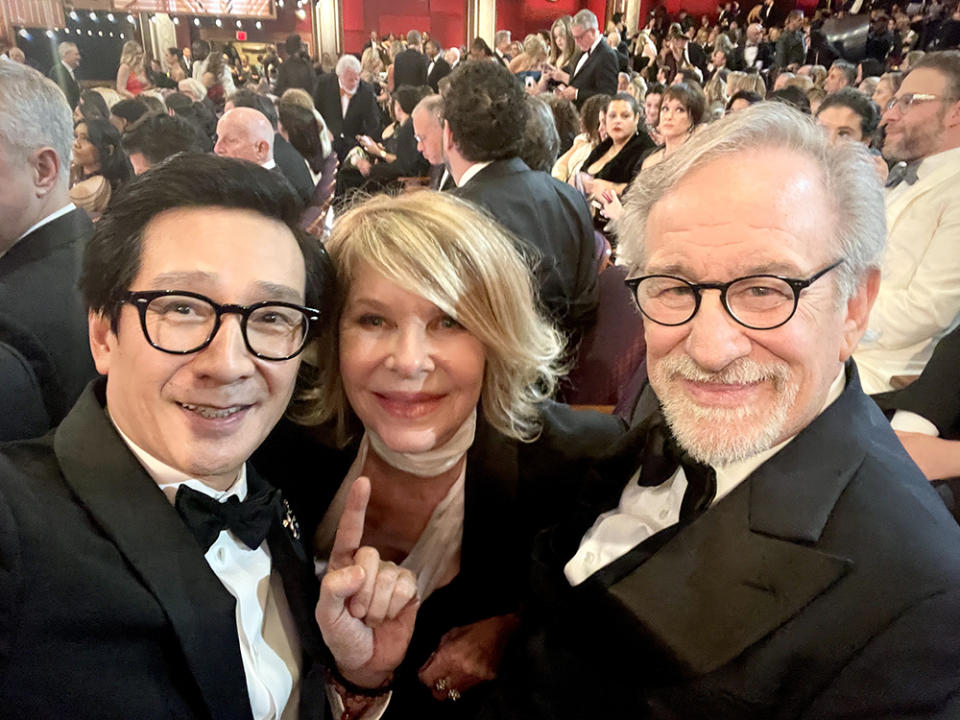 Kate Capshaw and Steven Spielberg