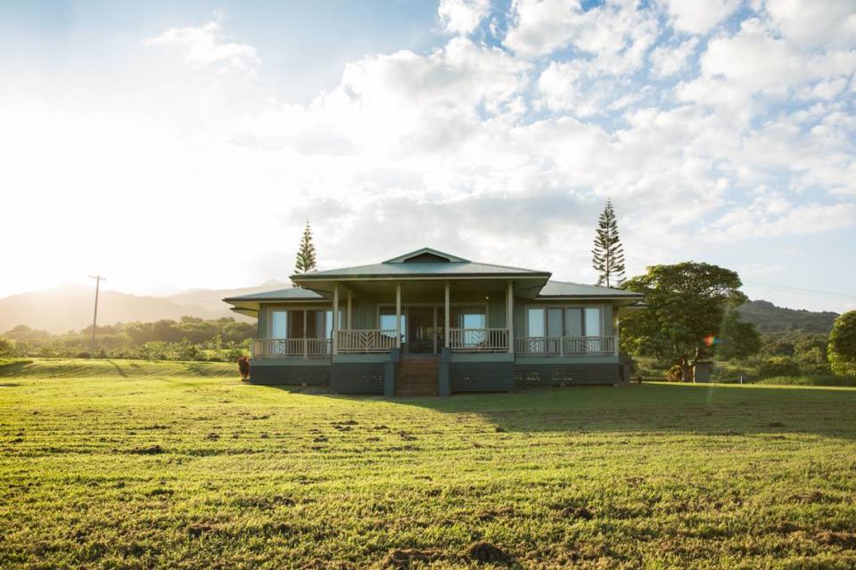 Hāna Ranch has 37 parcels and contains a two-bedroom farm house.