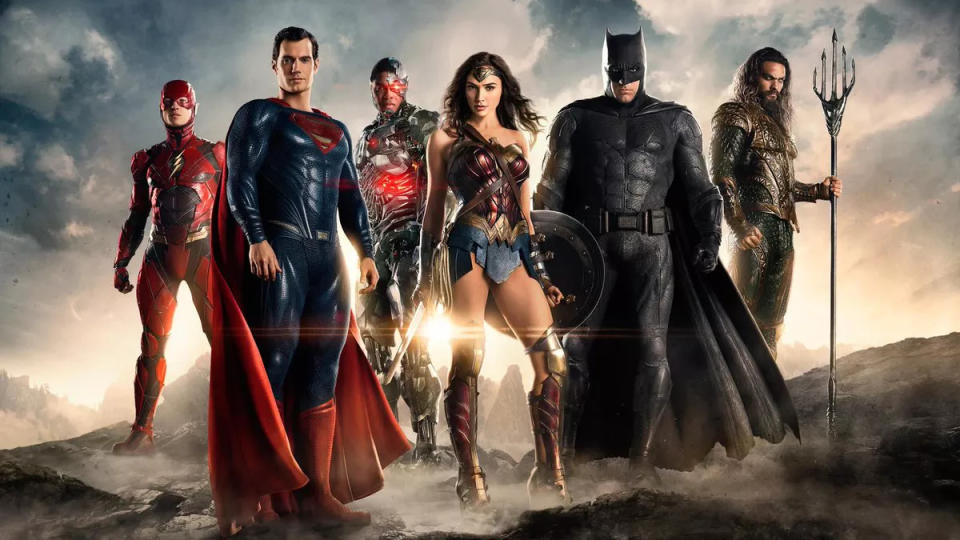 DC's roster of heroes came together in 2017 for superhero team-up film 'Justice League'. (Credit: Warner Bros/DC)