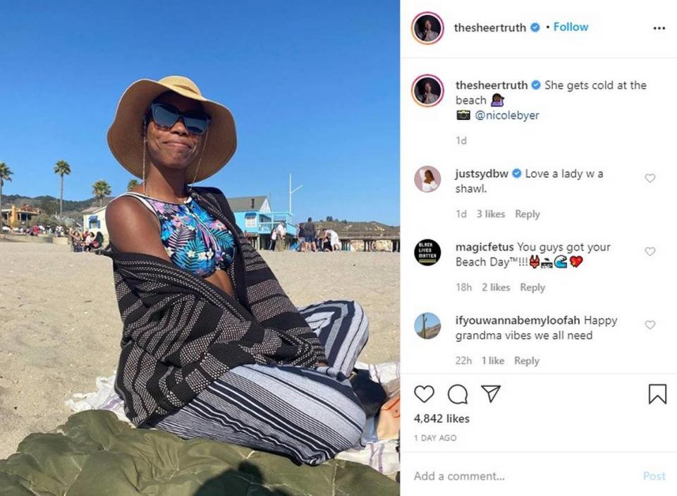 Sasheer Zamata poses for a picture in Avila Beach.