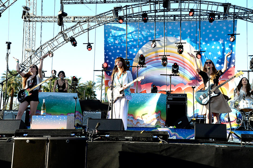 Haim and Jenny Lewis