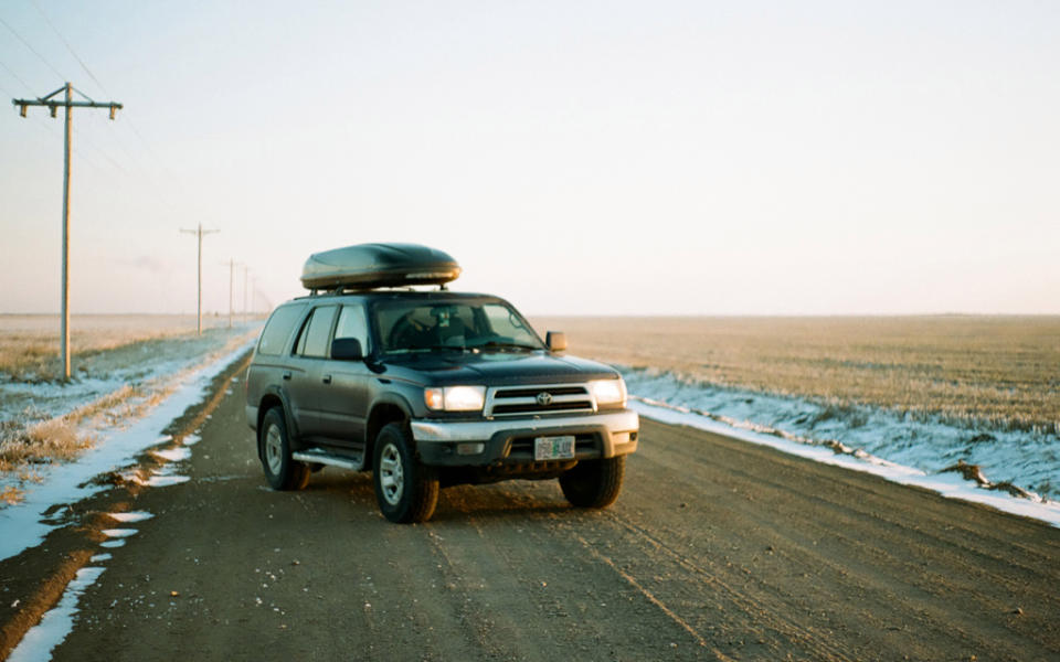 A 1999 third generation Toyota 4Runner in a field in Kansas