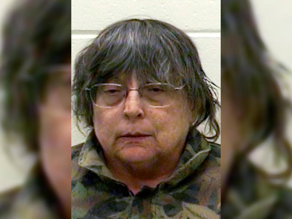Bergold allegedly put the body of her 89-year-old mother, Ruby, in a small plastic tub and moved it to the basement of her Peshtigo home: Marinette County Sheriff's Office via AP