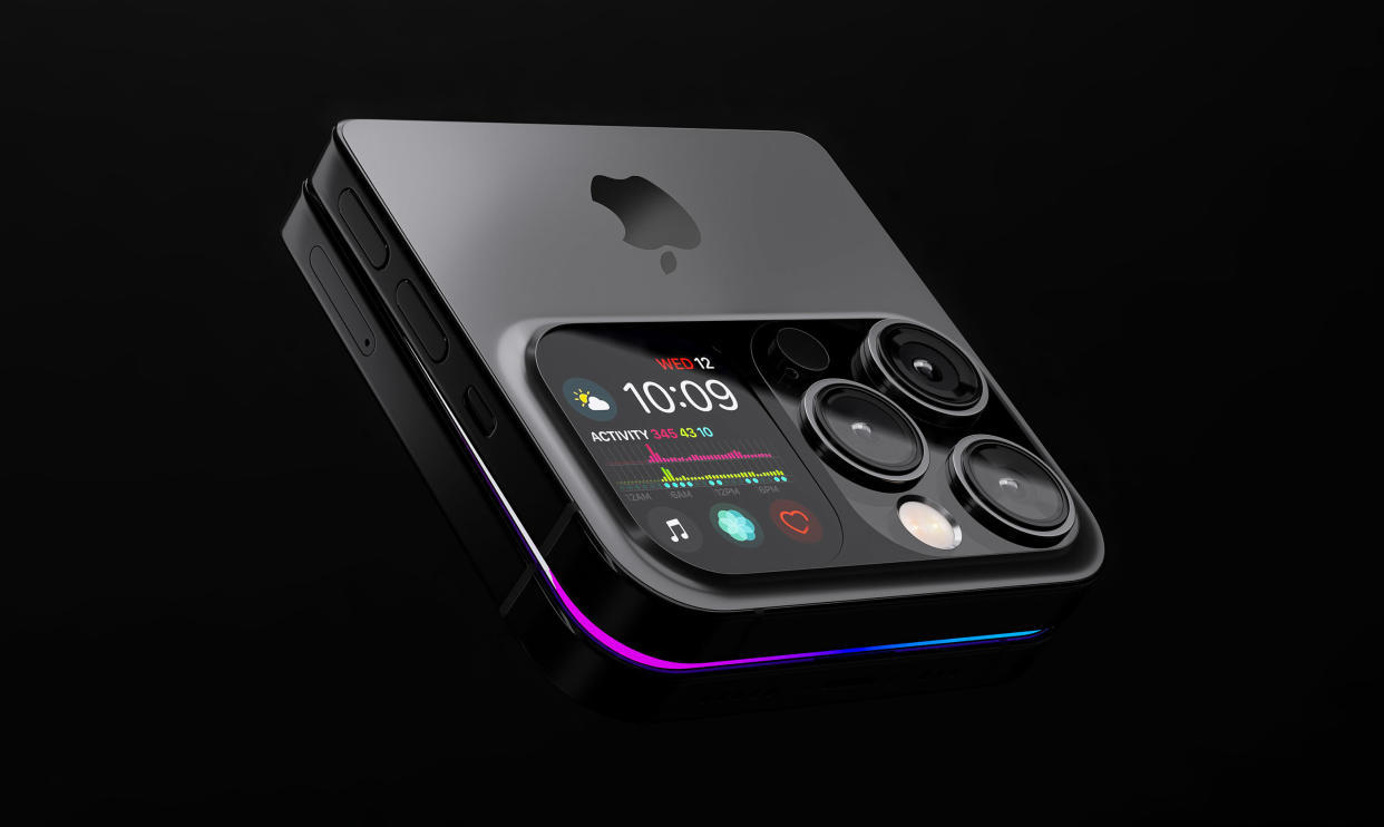  Michal Dufka folding iPhone concept. 