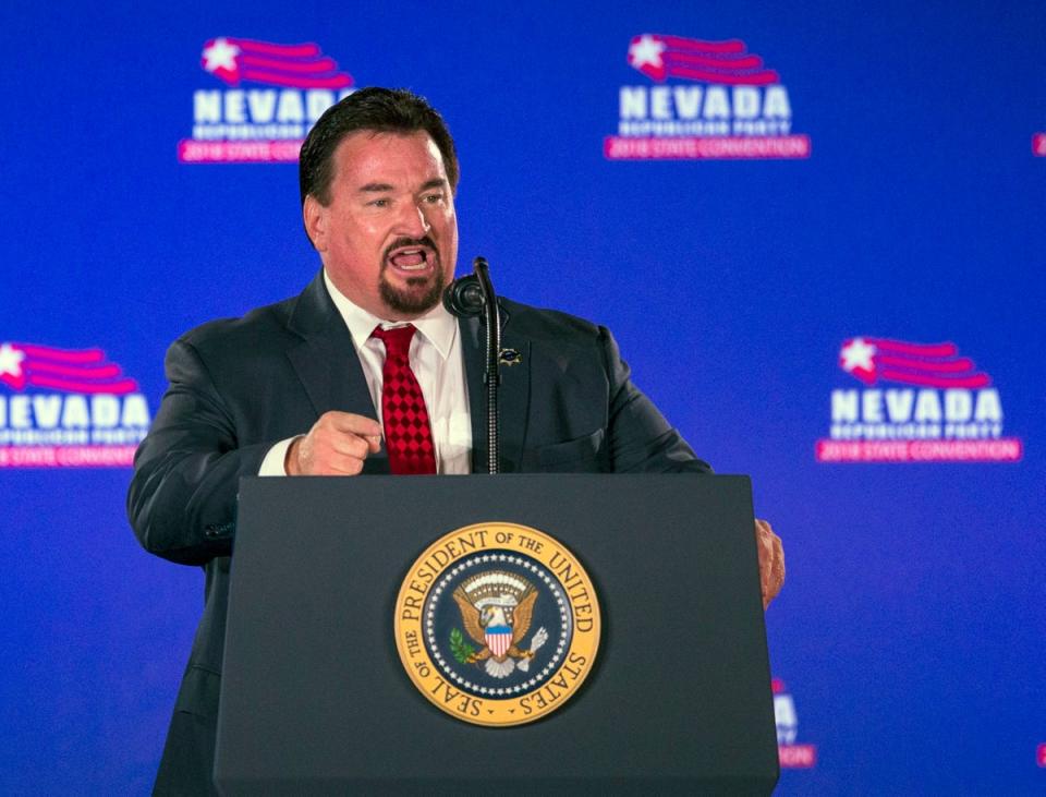 Nevada State GOP Chairman Michael McDonald. (AP)