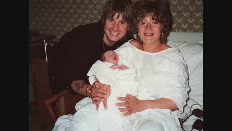  Ozzy Osbourne y Sharon, durante su juventud