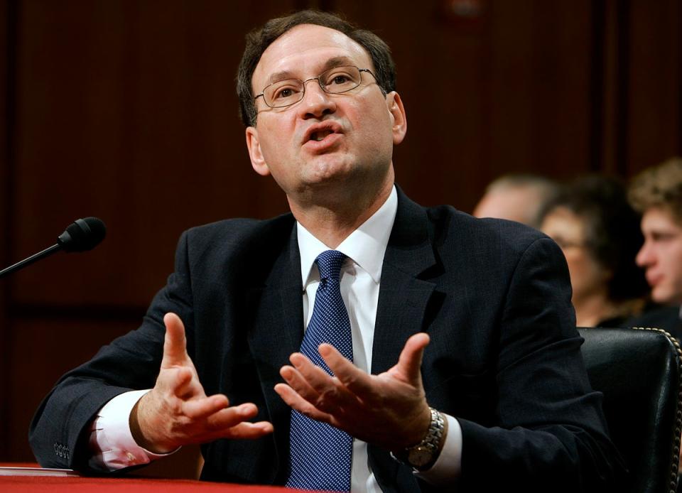 Supreme Court Justice Samuel Alito (AP)