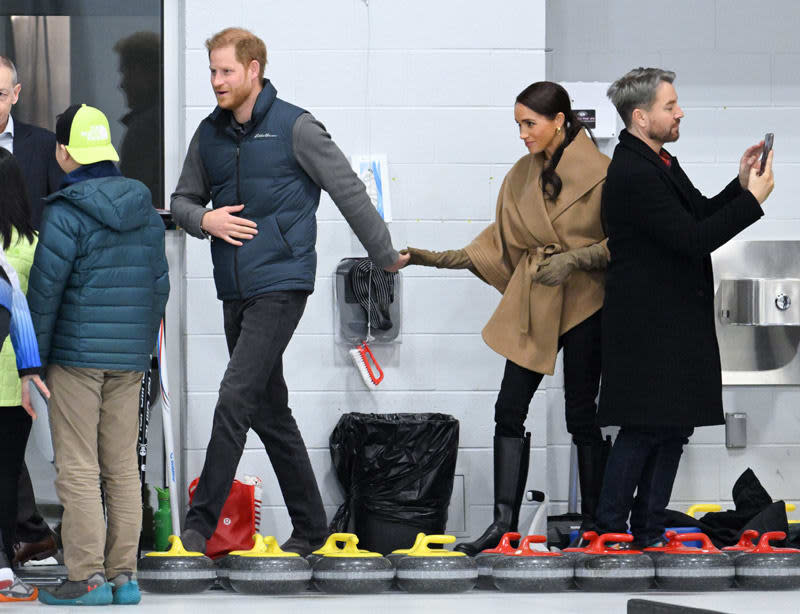 Meghan Markle y el príncipe Harry 