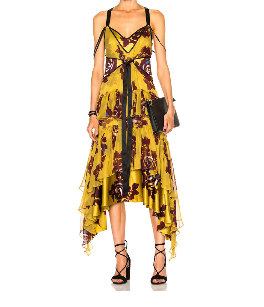 <p>Sable Dress, $693, <a rel="nofollow noopener" href="http://www.fwrd.com/product-cinq-a-sept-sable-dress-in-chartreuse-multi/CINF-WD4/?d=Womens&srcType=plpaltimage&page=18&lc=92&utm_medium=affiliate&utm_source=ran&source=ran&utm_campaign=glob_p_TnL5HPStwNw&ranMID=41870&ranEAID=TnL5HPStwNw&ranSiteID=TnL5HPStwNw-e3YOabs4uGfntv5gDGNV3A" target="_blank" data-ylk="slk:fwrd.com" class="link ">fwrd.com</a> </p>