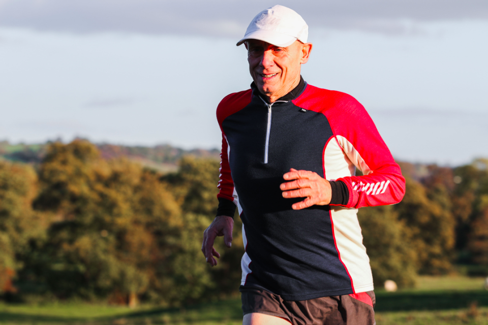 <em>Bill Mitchell has run 157 marathons and 23 ultra-marathons (Caters)</em>