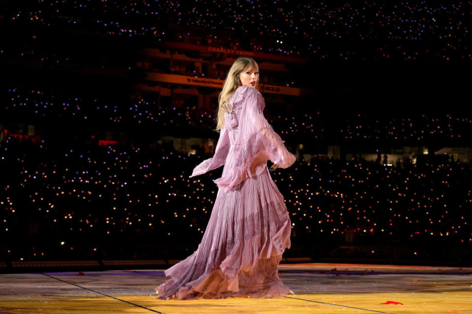 Taylor Swift onstage