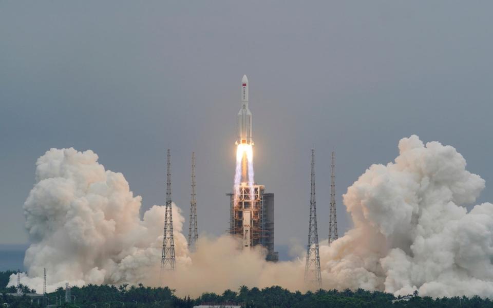 Space rocket - China Daily via REUTERS