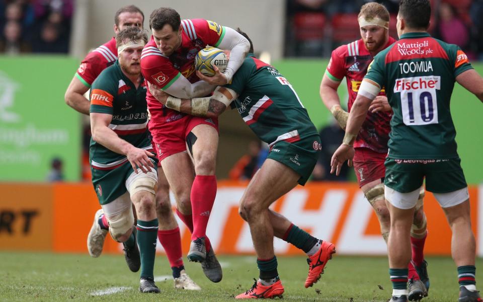 Harlequins' Tim Visser proved his fitness against Leicester on Saturday - CameraSport