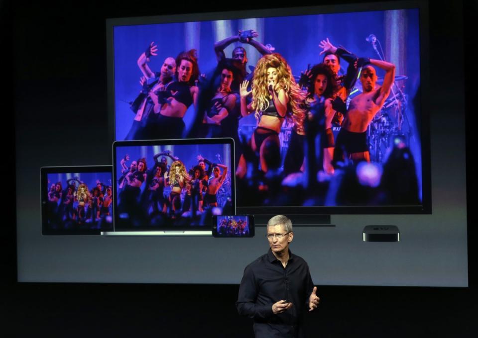 Tim Cook Apple TV