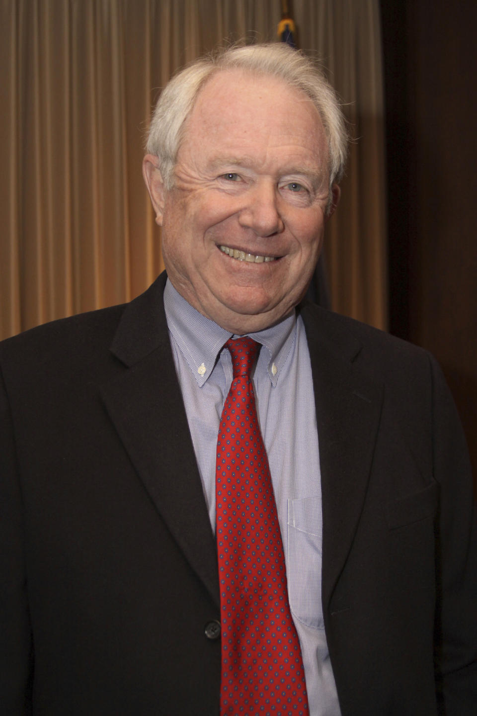 This Jan. 28, 2010 photo shows William Sanders at the Ro Khanna Conference in El Paso, Texas. Sanders, the Democratic presidential candidate Beto O'Rourke's father-in-law, is a wealthy real estate investor and has helped make the former Texas congressman and his wife millionaires. Sanders also contributed to O'Rourke's bids for El Paso City Council, Congress, Senate and now the presidency. O'Rourke's campaign says Sanders plays no role. Still, O'Rourke, known as a champion of little-guy values, might never have made it on the national stage without the help of his father-in-law. (Stacy Kendrick, El Paso Inc. via AP)