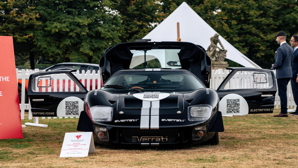 The Electric Ford GT40 at Hampton Court. - Credit: Everatti