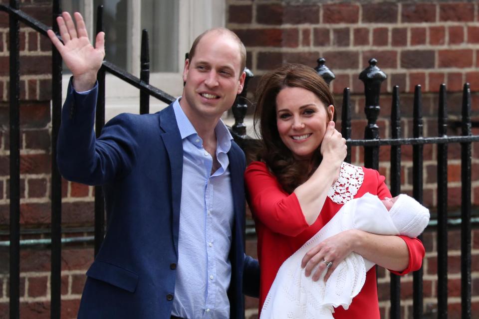 Prince Louis will turn one on Tuesday (AFP/Getty Images)