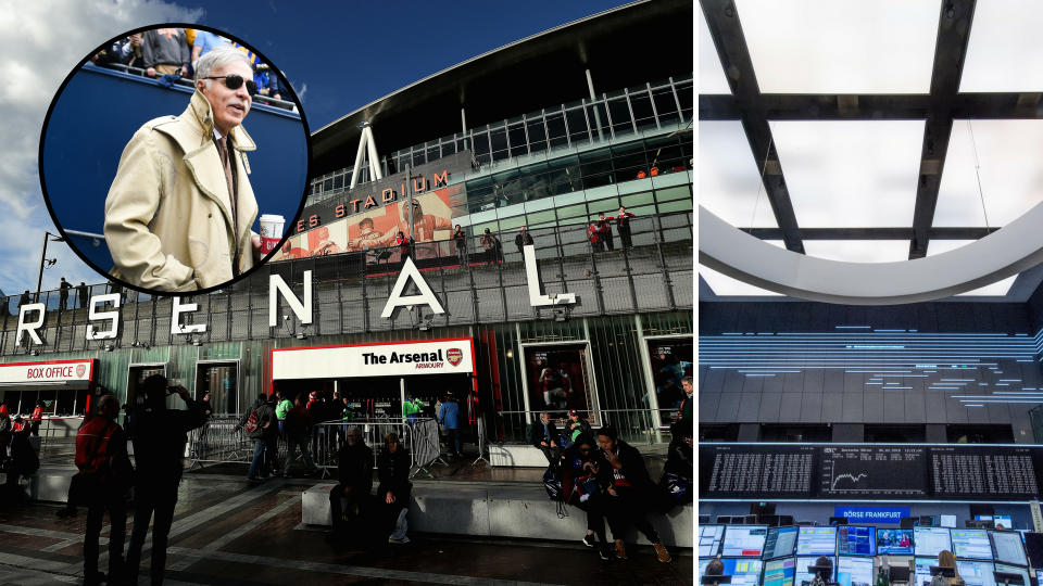 Stan Kroenke, the Emirates Stadium and the German Stock Exchange.