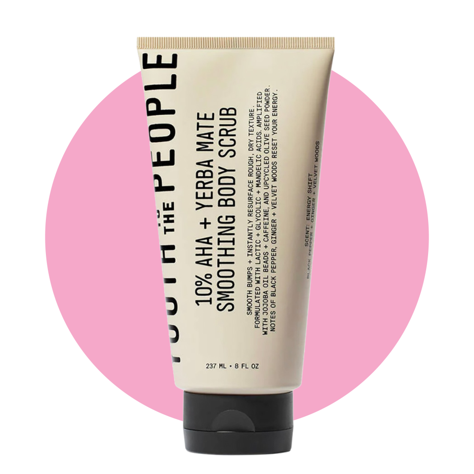 <p><a href="https://go.redirectingat.com?id=74968X1596630&url=https%3A%2F%2Fwww.sephora.com%2Fproduct%2Fyouth-to-the-people-10-aha-yerba-mate-smoothing-body-scrub-P509283&sref=https%3A%2F%2Fwww.womenshealthmag.com%2Fbeauty%2Fa60308119%2F2024-beauty-awards%2F" rel="nofollow noopener" target="_blank" data-ylk="slk:Shop Now;elm:context_link;itc:0;sec:content-canvas" class="link ">Shop Now</a></p><p>10% AHA + Yerba Mate Smoothing Energy Body Scrub</p><p>sephora.com</p><p>$42.00</p>