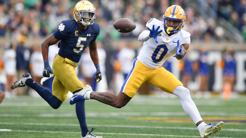 Bub Means racked up 721 yards and six touchdowns on 41 catches for Pitt last season.