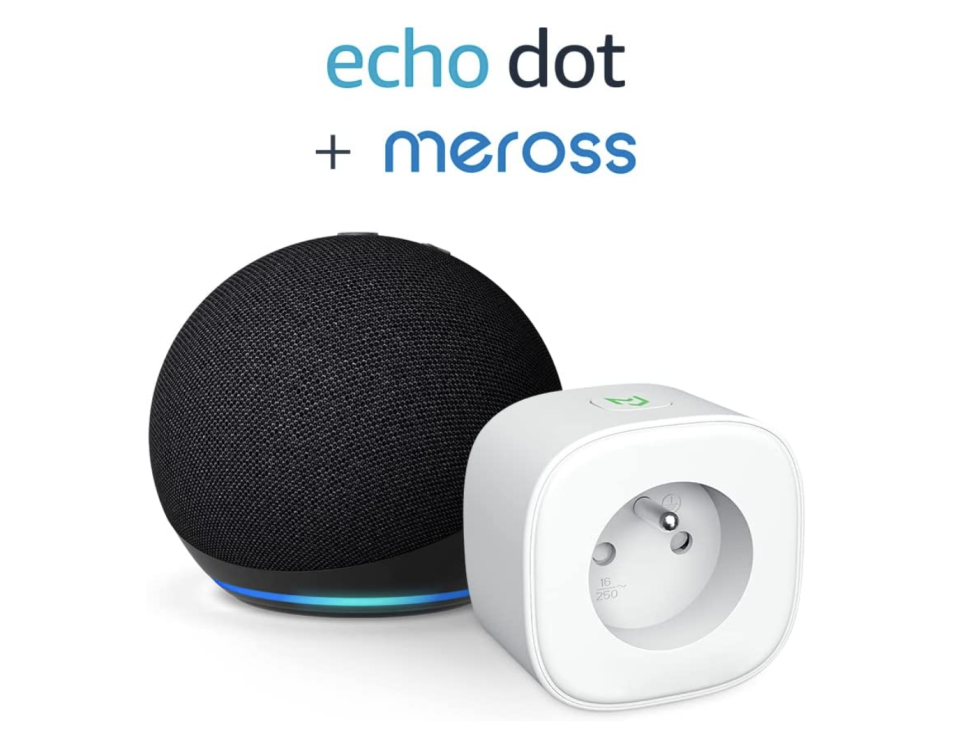 Echo Dot (5th Gen) + Meross Smart Plug