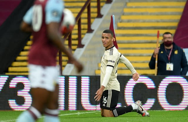 Mason Greenwood scored United's second