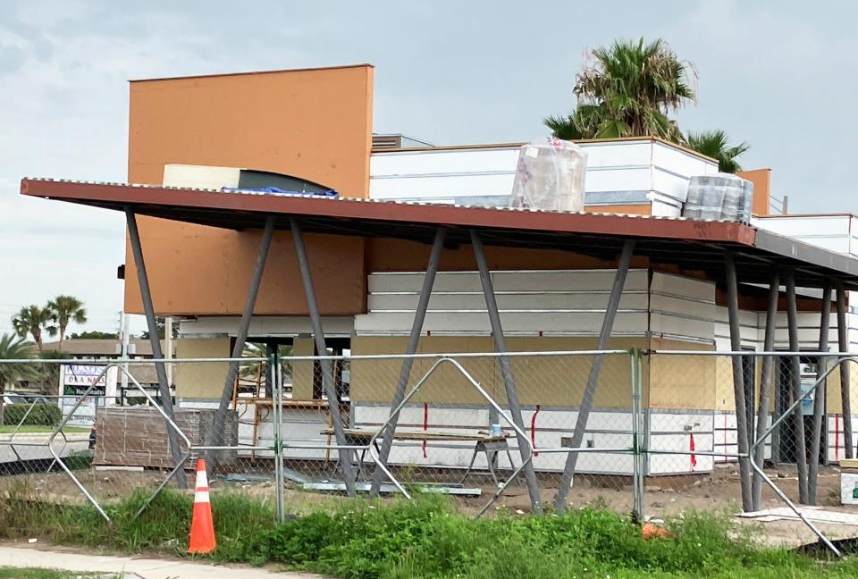 The first Dick Mondell's Burgers & Fries in Northeast Florida is under construction at 1177 Third St. S. in Jacksonville Beach.