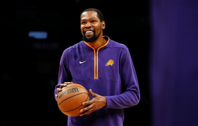 Kevin Durant and the Suns host the Denver Nuggets in a big NBA game on Friday night.