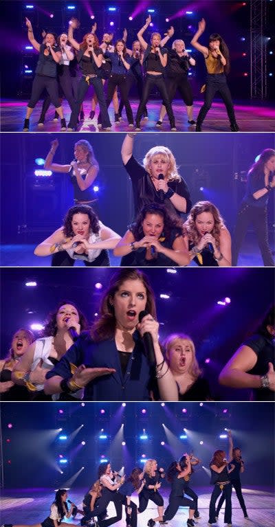 The Barden Bellas on "Pitch Perfect"