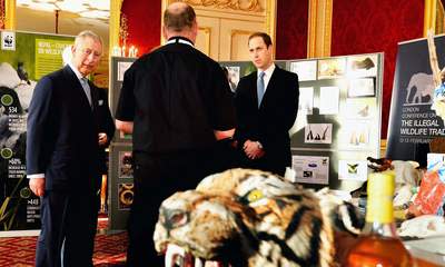 Princes Join Leaders To Stop Illegal Animal Trade