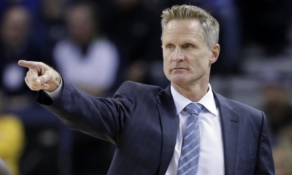 Steve Kerr won the NBA title with the Warriors in 2015