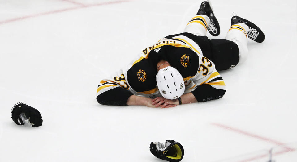 Chara broken jaw