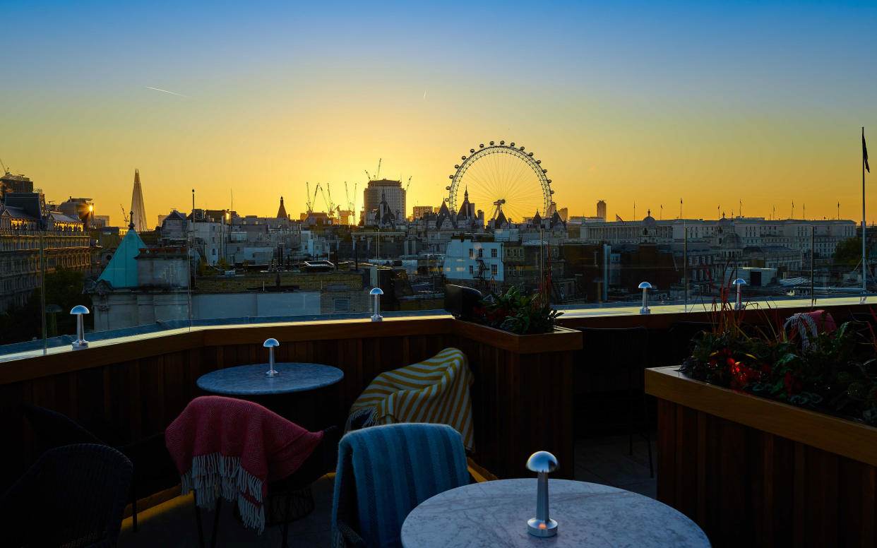 The Rooftop at Trafalgar St James is a great spot for a sundowner.