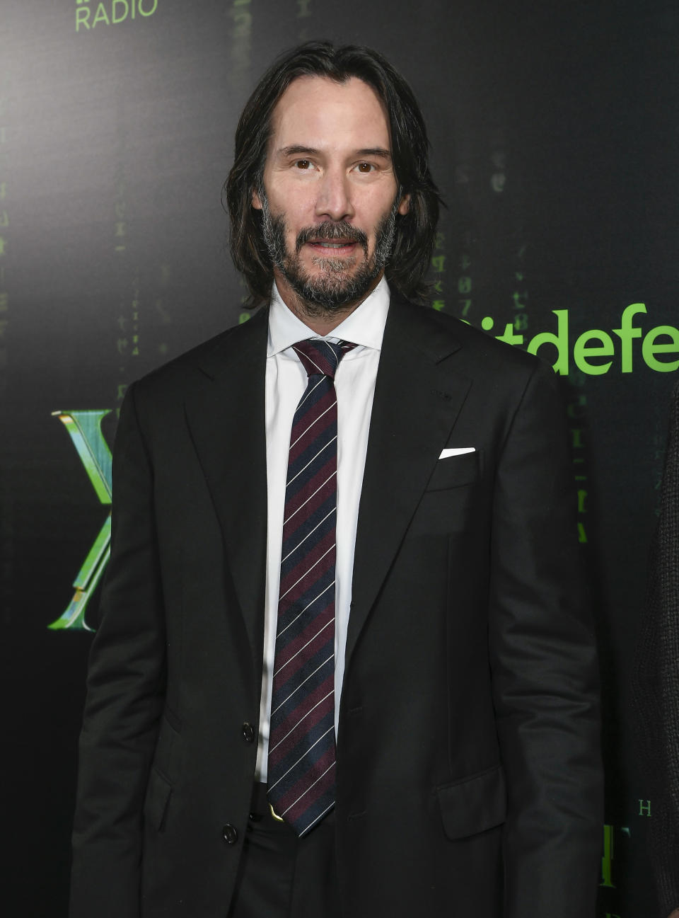 keanu at the matrix revolutions premire