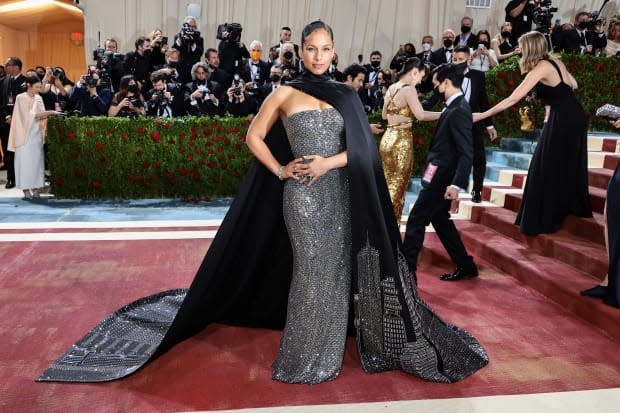 Keys wearing Ralph Lauren at the 2022 Met Gala.<p>Photo: Jamie McCarthy/Getty Images</p>