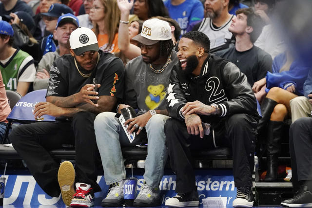 obj at mavs game