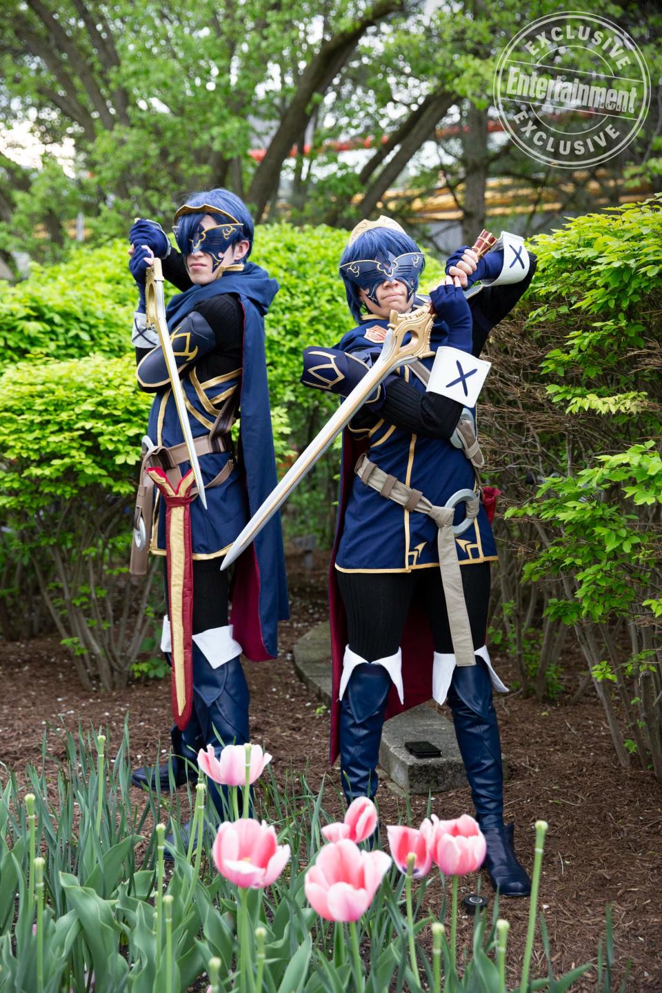 Lucina from Fire Emblem cosplayers