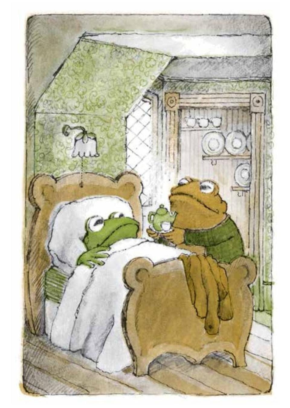 Toad Makes Frog a cup of tea.