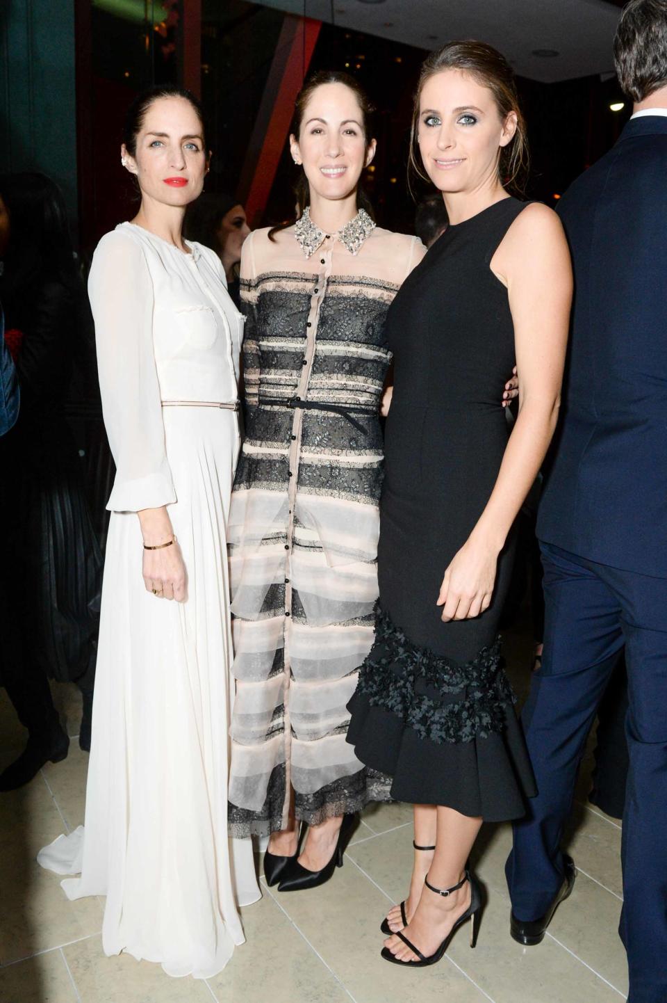 Carolina Herrera Baez, Patricia Lansing and Alexi Ashe