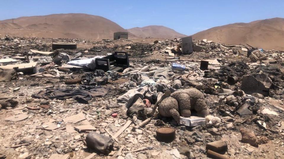 Ropa usada en el Desierto de Atacama