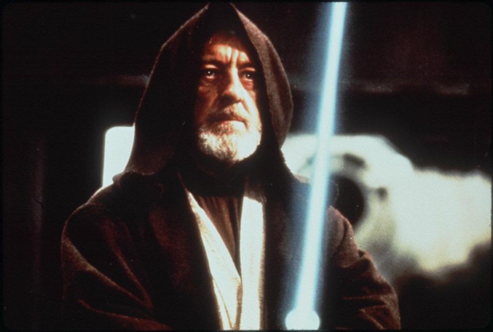 Obi-Wan Kenobi played by Alec Guinness