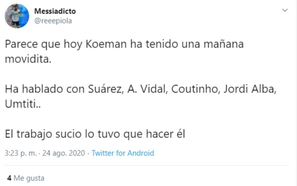 Enfado entre los culés porque Ronald Koeman cuente con Jordi Alba
