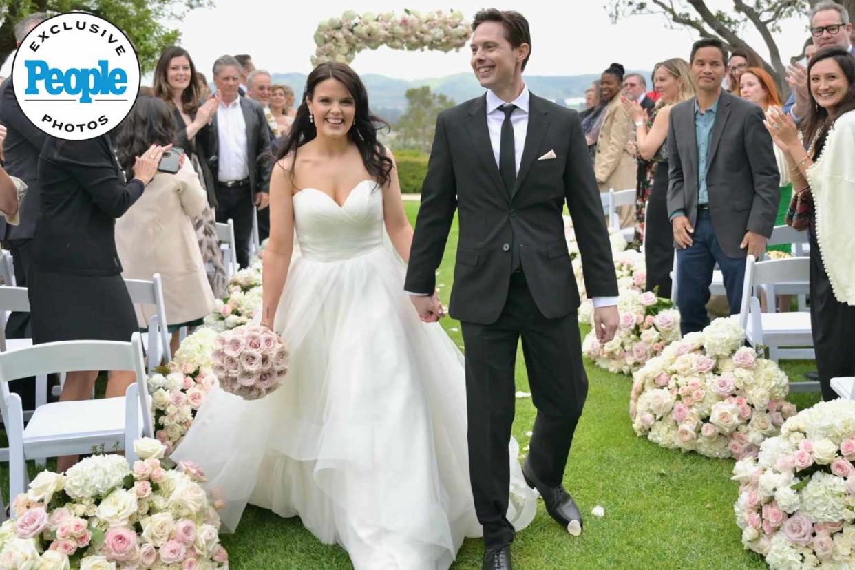 <p>Tomas Skaringa, The Big Affair</p> Kimberly J. Brown and Daniel Kountz are married