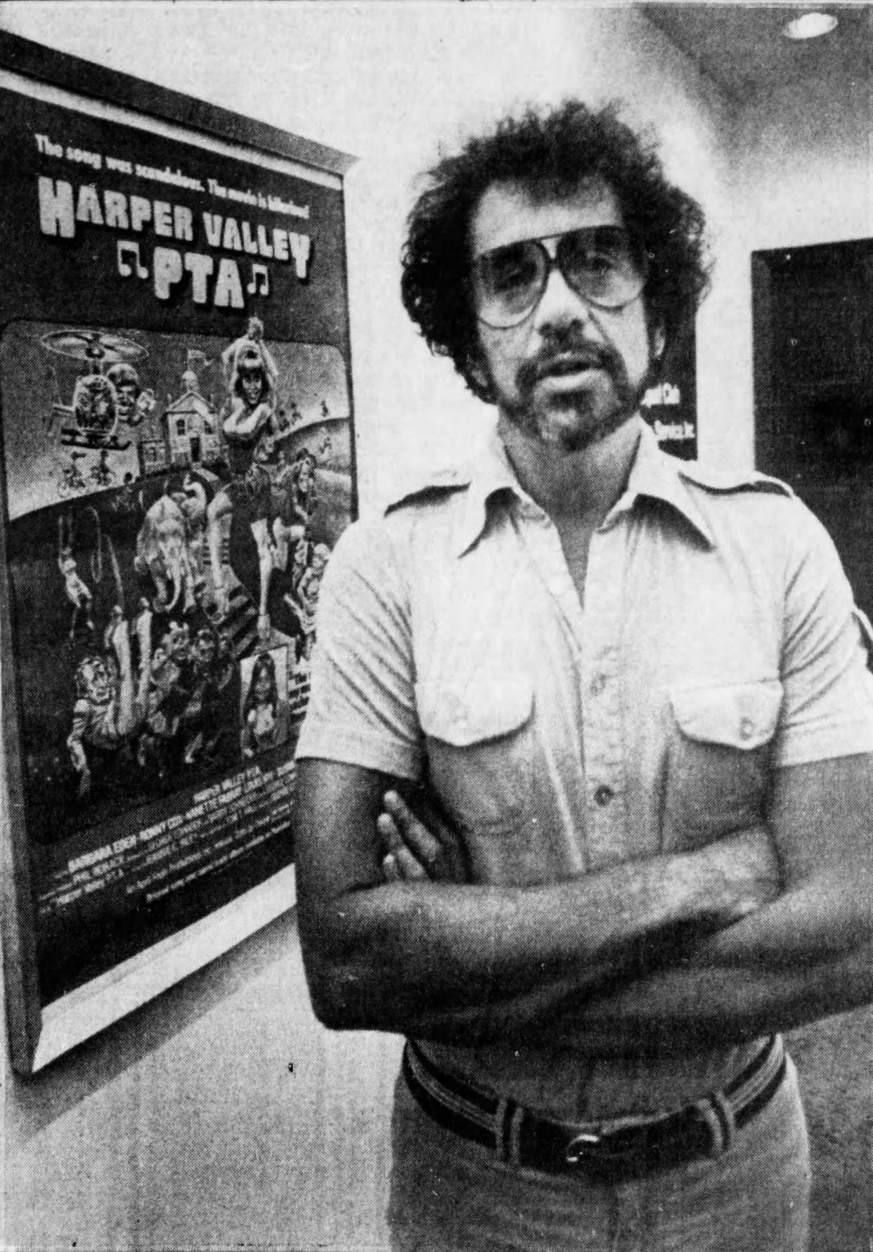 September 13, 1981: Phil Borack, producer of the film “Harper Valley P.T.A.”